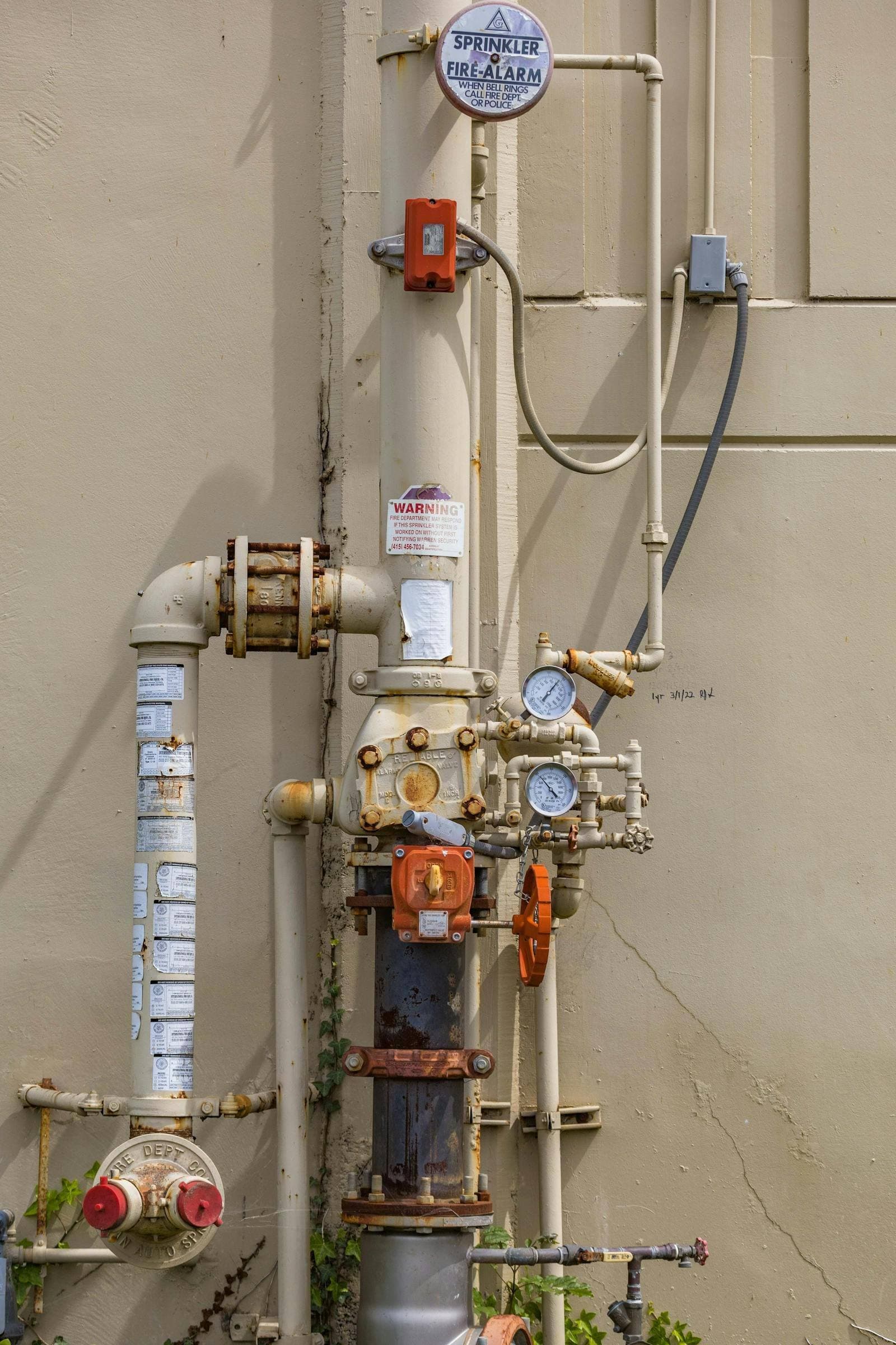 Fire water tank system at a commercial facility — AS2304 compliant