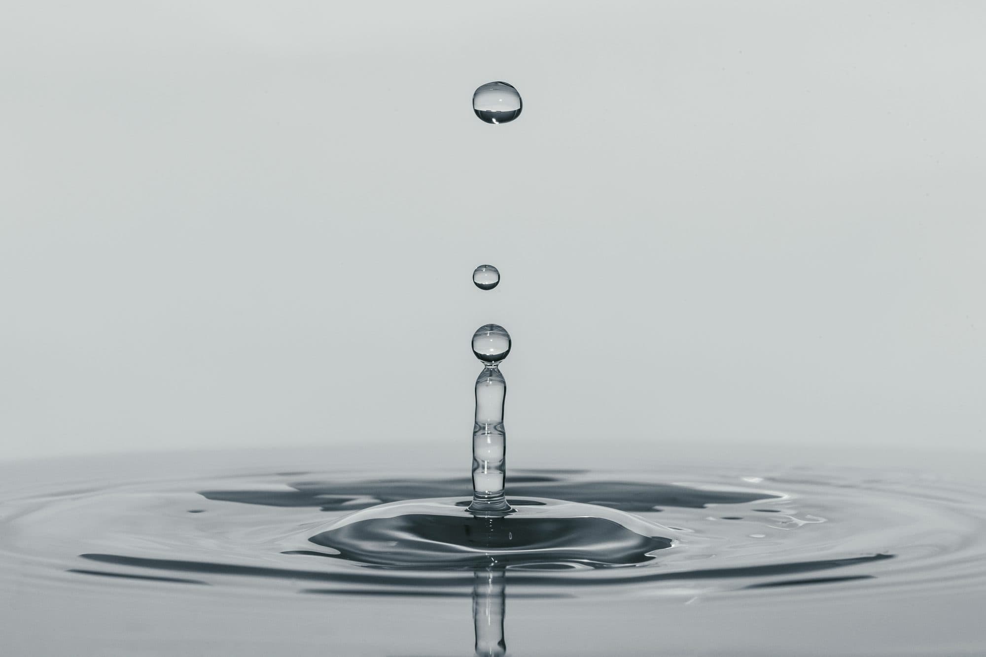 Treated potable water meeting Australian Drinking Water Guidelines
