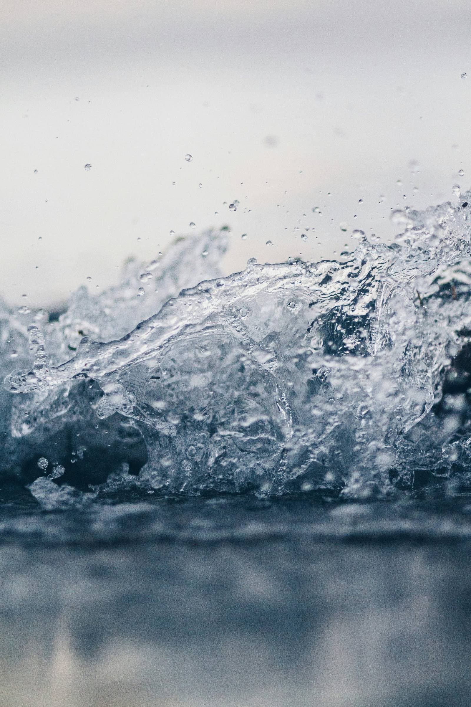 Water held in a professionally maintained storage tank